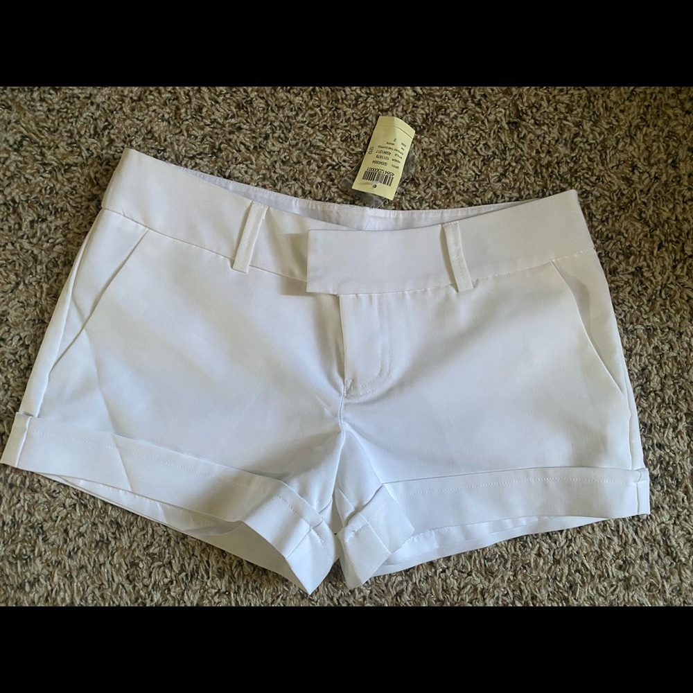 White shorts